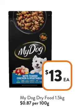 Foodworks My Dog Dry Food offer