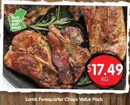 Spudshed Lamb Forequarter Chops Value Pack offer