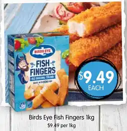Spudshed Birds Eye Fish Fingers offer