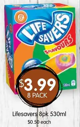 Spudshed Lifesavers offer