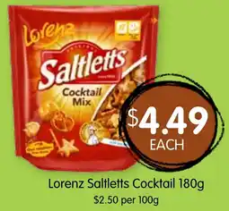 Spudshed Lorenz Saltletts Cocktail offer
