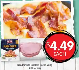 Spudshed Don Pansize Rindless Bacon offer