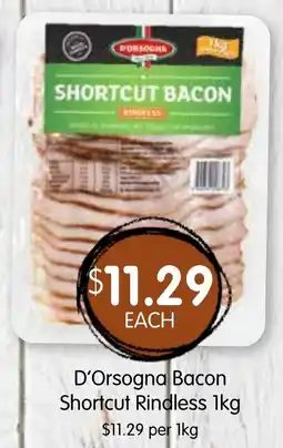 Spudshed D'Orsogna Bacon Shortcut Rindless offer
