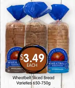 Spudshed Wheatbelt Sliced Bread Varieties offer