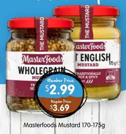 Spudshed Masterfoods Mustard offer
