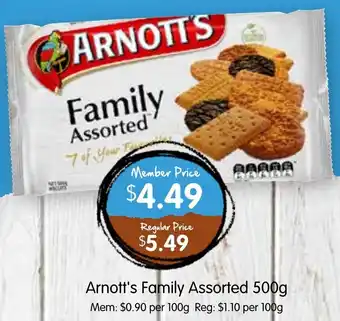 Spudshed Arnott's Family Assorted offer