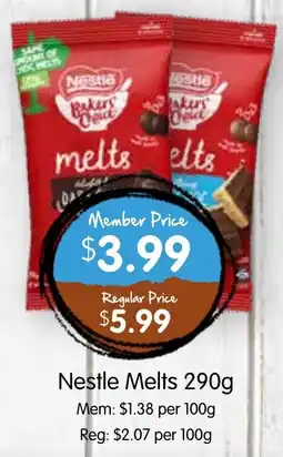 Spudshed Nestle Melts offer
