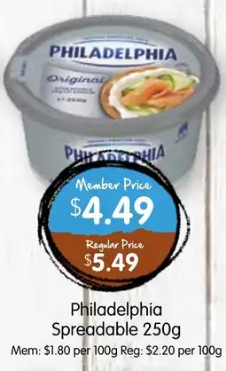 Spudshed Philadelphia Spreadable offer