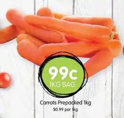 Spudshed Carrots Prepacked offer