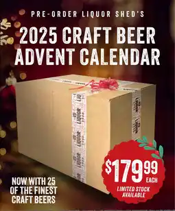 Spudshed 2025 craft beer advent calendar offer