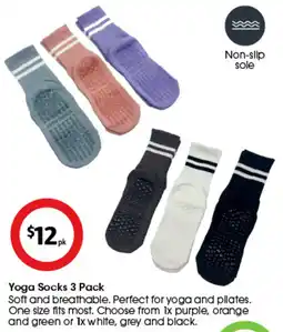 Coles Yoga Socks offer
