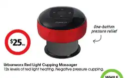 Coles Urbanworx Red Light Cupping Massager offer