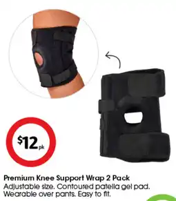 Coles Premium Knee Support Wrap offer