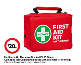 Coles Medimate On The Move First Aid Kit offer
