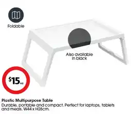Coles Plastic Multipurpose Table offer
