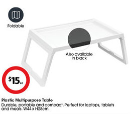 Coles Plastic Multipurpose Table offer