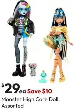 Target Monster High Core Doll offer