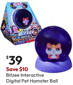 Target Bitzee Interactive Digital Pet Hamster Ball offer