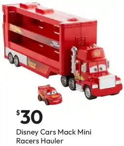 Target Disney Cars Mack Mini Racers Hauler offer
