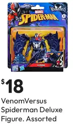 Target VenomVersus Spiderman Deluxe Figure offer