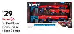 Target X-Shot Excel Hawk Eye & Micro Combo offer