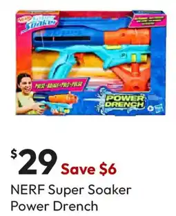 Target NERF Super Soaker Power Drench offer