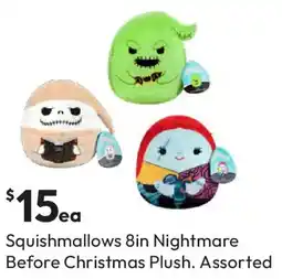 Target Squishmallows 8in Nightmare Before Christmas Plush. Assorted offer