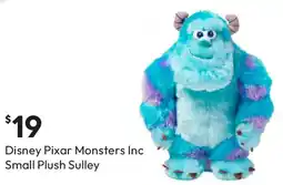 Target Disney Pixar Monsters Inc Small Plush Sulley offer