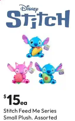 Target Stitch Feed Me Series Small Plush. Assorted offer
