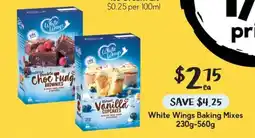 Drakes White Wings Baking Mixes offer