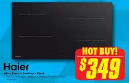 The Good Guys Haier Electric Cooktop - Black offer