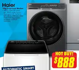 The Good Guys Haier 12kg Front Load Washer offer