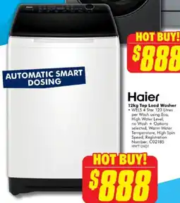 The Good Guys Haier Top Load Washer offer
