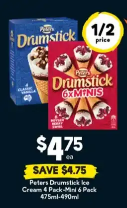 Drakes Peters Drumstick Ice Cream Mini offer