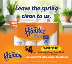 Drakes Handee Ultra Paper Towel offer