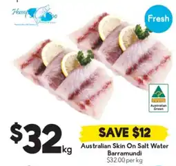 Drakes Australian Skin On Salt Water Barramundi offer