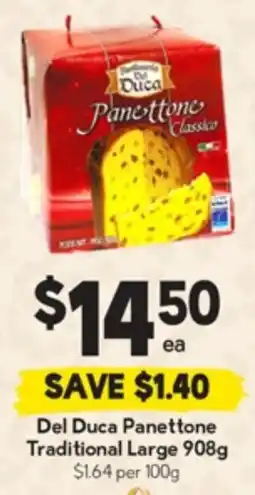 Drakes Del Duca Panettone Traditional Large offer