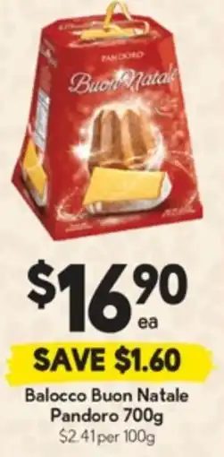 Drakes Balocco Buon Natale Pandoro offer