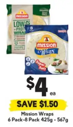 Drakes Mission Wraps offer