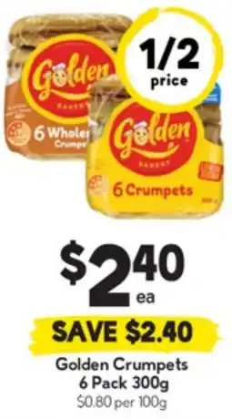 Drakes Golden Crumpets offer