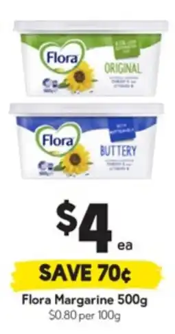 Drakes Flora Margarine offer