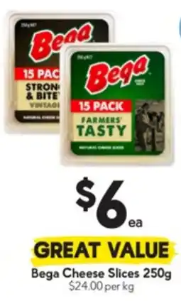 Drakes Bega Cheese Slices offer