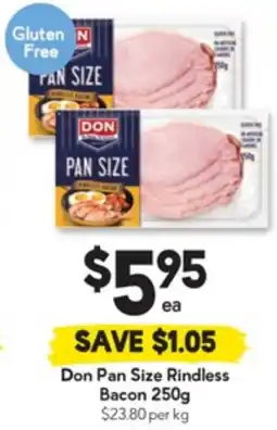 Drakes Don Pan Size Rindless Bacon offer