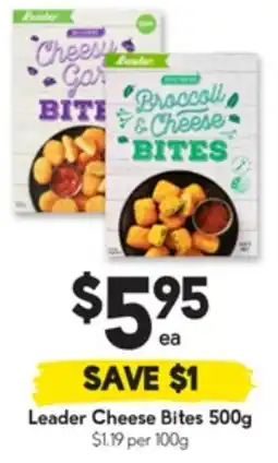 Drakes Leader Cheese Bites offer