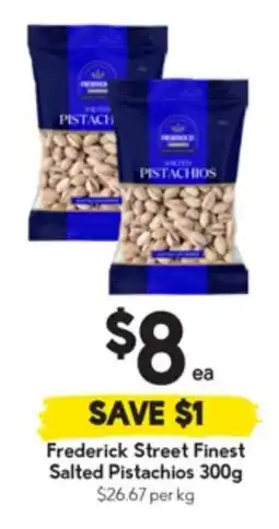 Drakes Frederick Street Finest Salted Pistachios offer