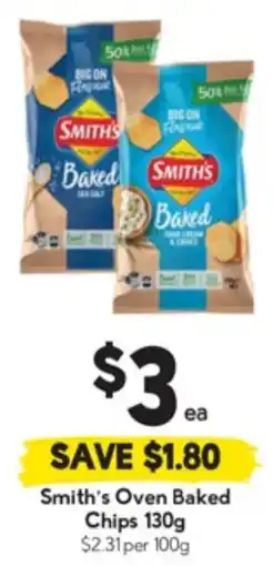 Drakes Smith's Oven Baked Chips offer
