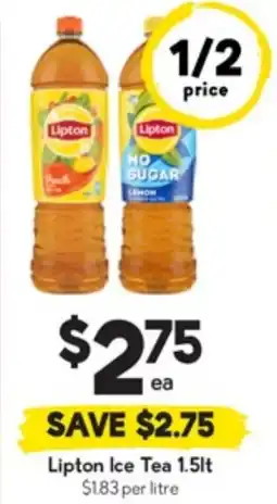 Drakes Lipton Ice Tea offer