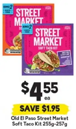 Drakes Old El Paso Street Market Soft Taco Kit offer