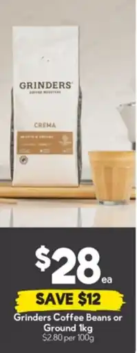 Drakes Grinders Coffee Beans or Ground offer