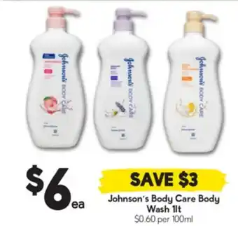 Drakes Johnson's Body Care Body Wash offer